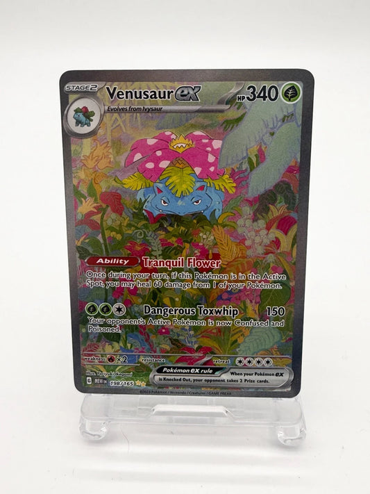 Venasaur EX SV 151 Special Illustration Rare Card 198/165 NM