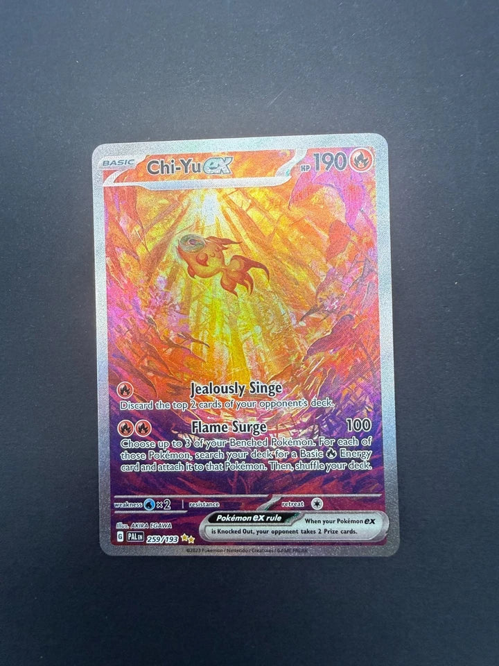 Chi-Yu EX 259/193 Sv02: Paldea Evolved Holo Pokemon TCG NM