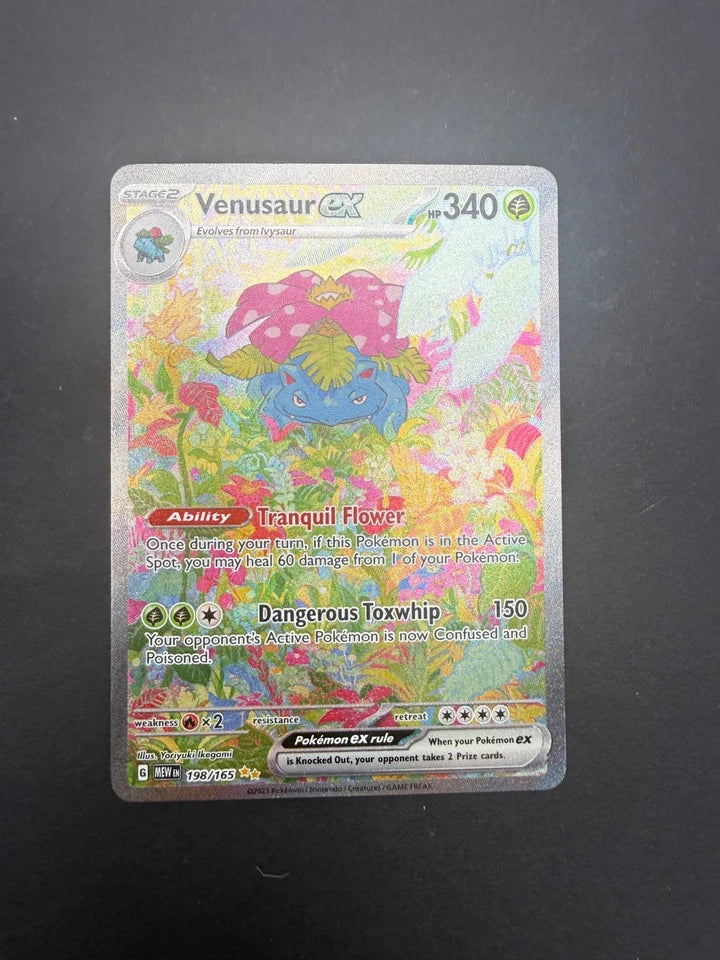 Venasaur EX SV 151 Special Illustration Rare Card 198/165 NM